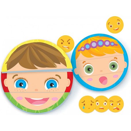 Clementoni - Arckifejezések oktató játék