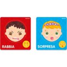 Clementoni - Arckifejezések oktató játék