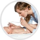 Canpol babies manuális szilikon orrszívó puha fejjel 0+hó