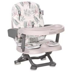   Lorelli Ego Plus székre szerelhető székmagasító - Grey Parrots PU Leather