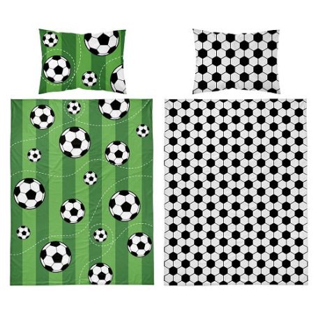 Pamut ágynemű huzat 90*120 cm - Focilabda 