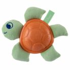 Chicco Baby Turtle Eco+ bébiteknős rágókás textiljáték 3 hó+