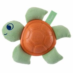   Chicco Baby Turtle Eco+ bébiteknős rágókás textiljáték 3 hó+