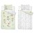 Pamut ágynemű huzat 100*135 cm - Kis focisták zöld