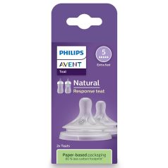   Philips AVENT SCY965/02 Natural Response etetőcumi 5 gyors átfolyású 6hó+, 2 db