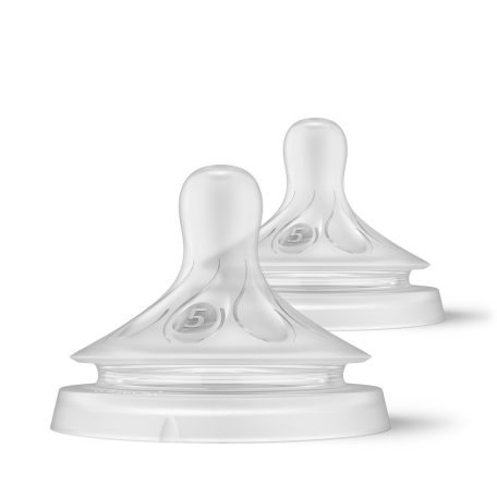 Philips AVENT SCY965/02 Natural Response etetőcumi 5 gyors átfolyású 6hó+, 2 db
