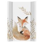 Ceba Baby merev pelenkázó lap 50*70 cm - Basic Red Fox