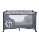 Lorelli Moonlight 1 fix utazóágy - Cool Grey Pandas