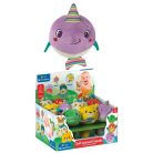 Clementoni Puha labda állatkák csörgővel - Narvál