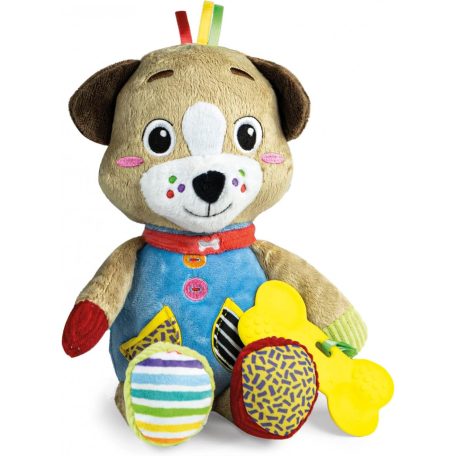 Clementoni Pete a kölyökkutya -  plüss alvóbarát díszdobozban 