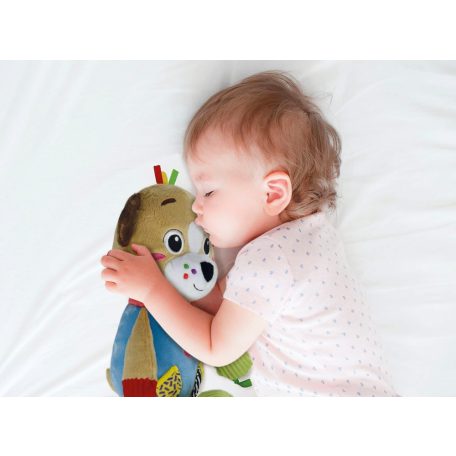 Clementoni Pete a kölyökkutya -  plüss alvóbarát díszdobozban 