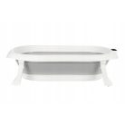 Premium Összecsukható kád hőmérővel és anatómiai támasztékkal + állvány - Grey