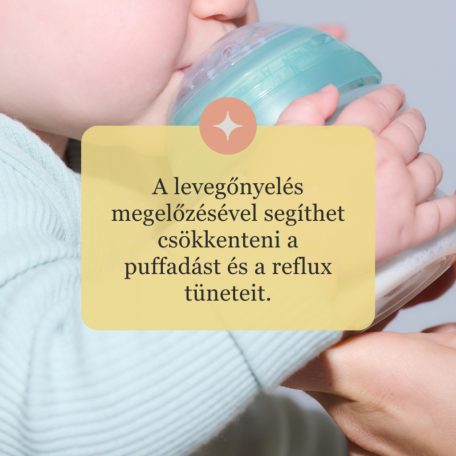 Tommee Tippee Advanced Anti-Colic szilikon 6+ etetőcumi (2db) - gyors folyású