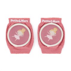 P&M Elasztikus térdvédők Follow Dusty Rose