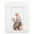 Ceba Baby puha pelenkázó lap 50*70 cm - Basic Forest Friends