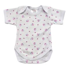 Vaganza Rövid ujjú, békanyakú body - Virágszirmok (62) 