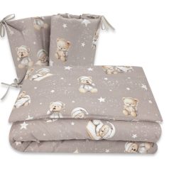   Baby Shop 3 részes ágynemű garnitúra - Jó Éjszakát bézs