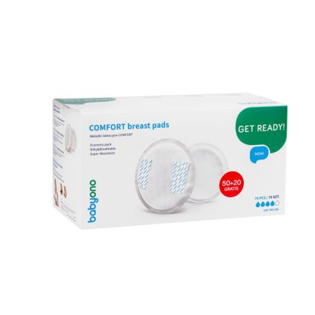 BabyOno melltartóbetét Comfort eldobható 50 plusz 20 db 
