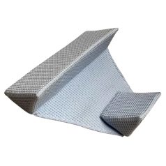   Babastar Waffle elfordulás gátló párna (bölcsőpárna) -  Kék