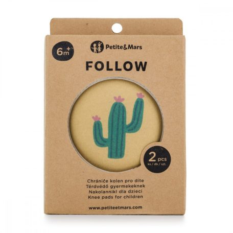 P&M Elasztikus térdvédők Follow Intense Ochre