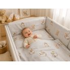 Baby Shop 3 részes ágynemű garnitúra - Jó Éjszakát szürke