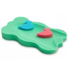 Sensillo babatartó szivacs Midi - zöld