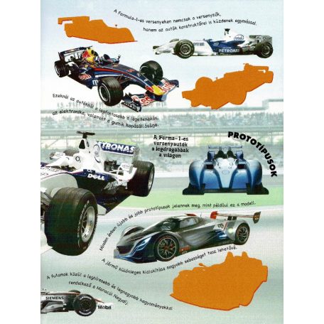 Mozgalmas matricásfüzet - Versenygépek 