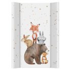 Ceba Baby puha 2 ékes pelenkázó lap 50*70 cm - Basic Forest Friends