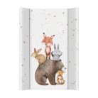 Ceba Baby puha 2 ékes pelenkázó lap 50*70 cm - Basic Forest Friends