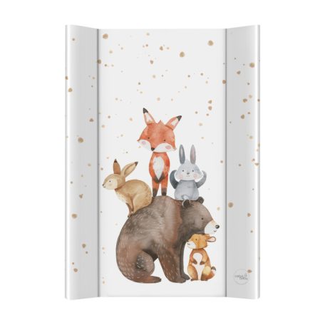 Ceba Baby puha 2 ékes pelenkázó lap 50*70 cm - Basic Forest Friends