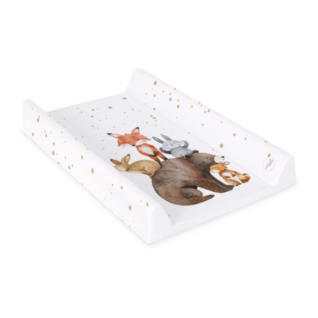 Ceba Baby puha 2 ékes pelenkázó lap 50*70 cm - Basic Forest Friends