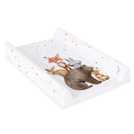Ceba Baby puha 2 ékes pelenkázó lap 50*70 cm - Basic Forest Friends