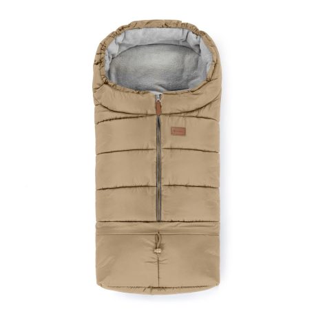 PETITE&MARS Téli szett Jibot 3in1 bundazsák + kézmelegítő kesztyű babakocsira - Jasie Sweet Toffee