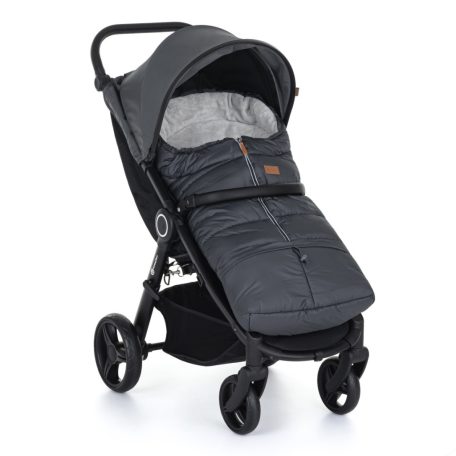 P&M Jibot állítható bundazsák 3in1 babakocsira - Charcoal Grey