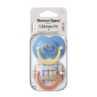Tommee Tippee Ultimate Fit játszócumi 6-18 hó 2 db - kék/krém kutyus