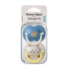 Tommee Tippee Ultimate Fit játszócumi 18-36 hó 2 db - cica mintával