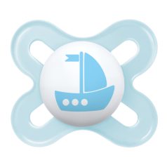  MAM Original Start  szilikon nyugtató cumi 0+ hó - kék hajó