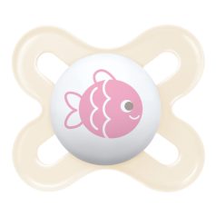   MAM Original Start  szilikon nyugtató cumi 0+ hó - rózsaszín halacska
