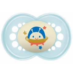   MAM Original Night 16+ szilikon nyugtató cumi - v.kék űrlény 