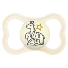 MAM Air Night 16h+ szilikon nyugtató cumi - zebrák 