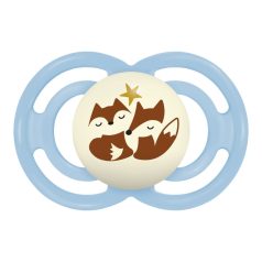 MAM Perfect Night 16+ szilikon nyugtató cumi - Kék róka 