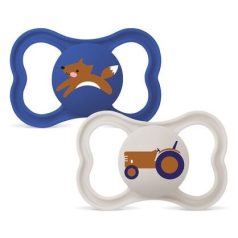 MAM Supreme 16+ szilikon nyugtató cumi 2db - Fiú