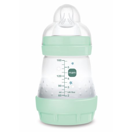 Mam 160 ml  Anti-Colic 0 hó + cumisüveg - menta hajó 