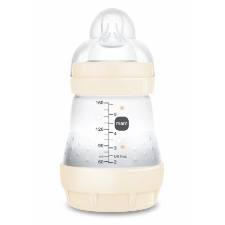 Mam 160 ml  Anti-Colic 0 hó + cumisüveg - bézs foka
