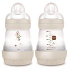MAM Anti-Colic Matt cumisüveg 160ml 0hó+  Bézs Nyuszi 