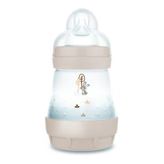 MAM Anti-Colic Matt cumisüveg 160ml 0hó+  Bézs Nyuszi 