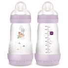 MAM Anti-Colic cumisüveg 260ml 2hó+  Lila Tigris 