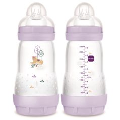 MAM Anti-Colic cumisüveg 260ml 2hó+  Lila Tigris 