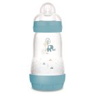 MAM Anti-Colic Matt cumisüveg 260ml 2hó+  Kék Elefánt 