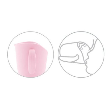  Baby Ono ergonómikus tanuló pohár 120 ml - rózsaszín